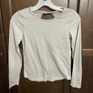Girls gray All In Motion athletic top size medium